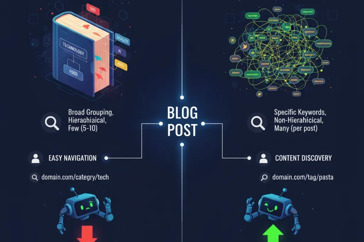 Πώς να κάνω σωστή διαχείριση blog categories & tags;