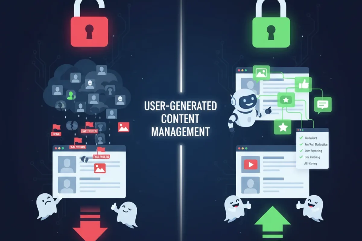 Πώς να διαχειριστώ user-generated content στο site μου;